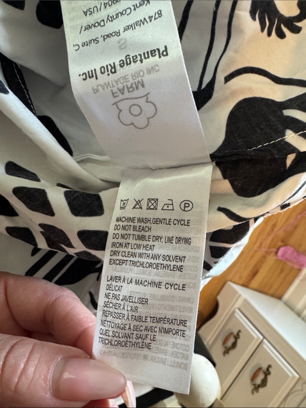 FARM Rio Black and White Tropical Maxi Dress - Picture 10 of 10